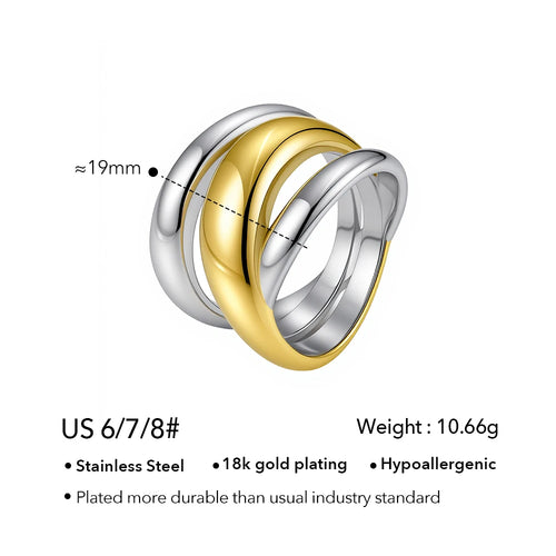 Essential Two Tone Ring