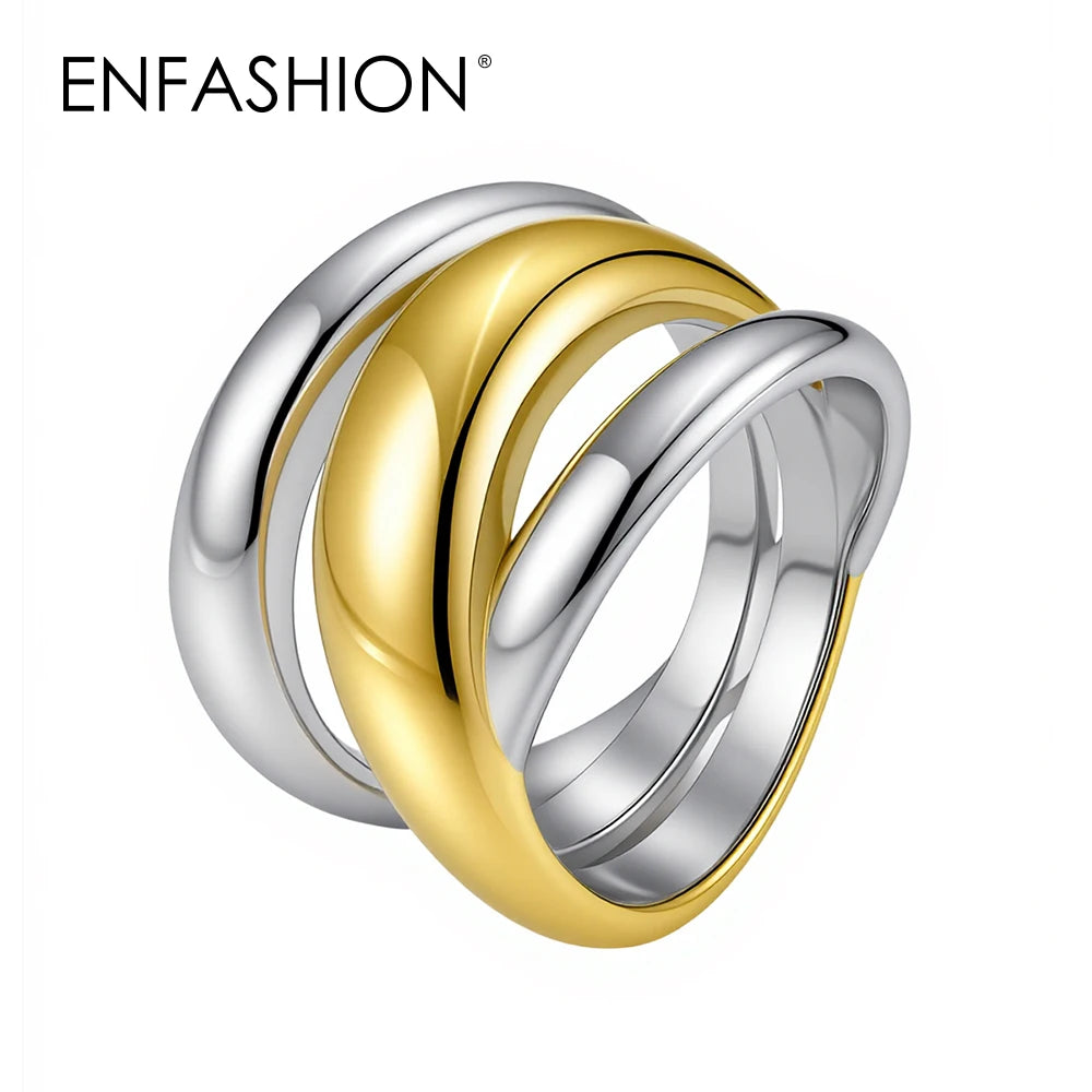 Essential Two Tone Ring