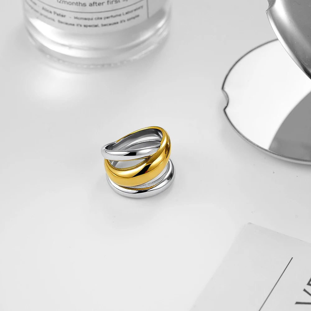 Essential Two Tone Ring